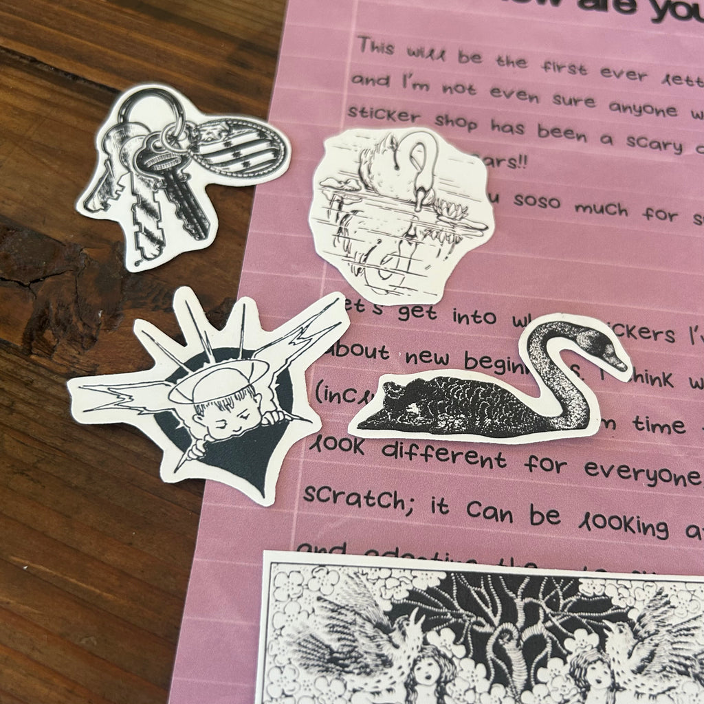 SNAIL MAIL STICKER CLUB - JULY EDITION