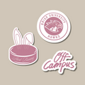 Campus Hockey Romance Sticker Pack